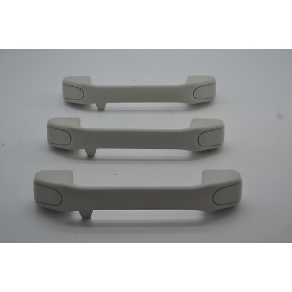 Kit 3 Puxador Alça Teto Pqp Fiat Idea 2013 2014 Original Original