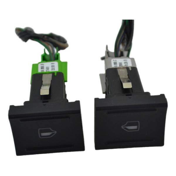 Par Botão Comando Vidro Eletrico Voyage 2015 Gol Original