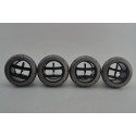Kit 4 Difusor Ar Painel Ford Ecosport 2009 Original
