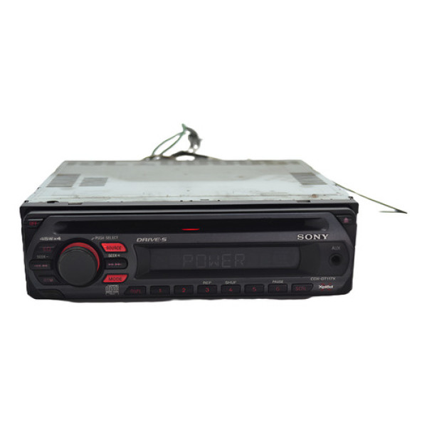 Radio Aparelho Som Painel Original Sony Cdxgt117x N/pega Cd Radio Aparelho Som Painel Original Sony Cdxgt117x N/pega Cd