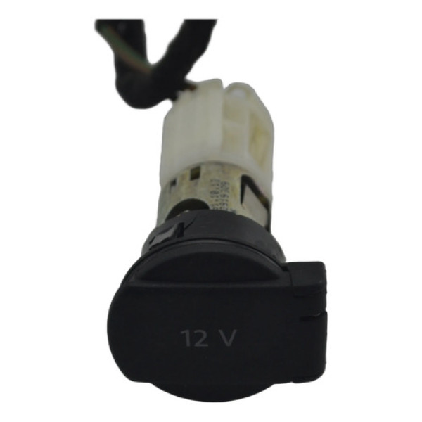 Tomada Acendedor 12v Vw Gol 2014 Saveiro Original Preto