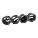 Kit 4 Difusor Saida Ar Painel Renault Sandero 2010 Original