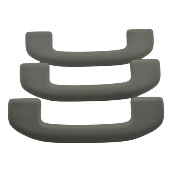 Kit 3 Puxador Alça Teto Pqp Nissan Kicks 2018 Original Bege