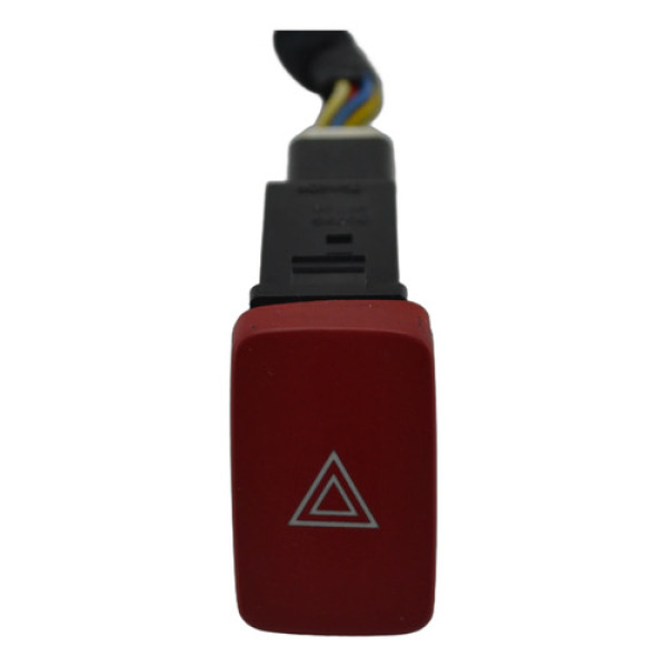 Botão Comando Pisca Alerta Painel Tucson 2011 Original Vermelho