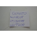 Moldura C/ Difusor Ar Central Lado Direito Cerato 2018 Origi