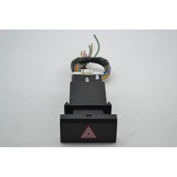Botão Pisca Alerta Painel Hyundai Hb20 2014 Original Preto