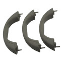Kit 3 Puxador Alça Teto Pqp Nissan Versa 2013 Original