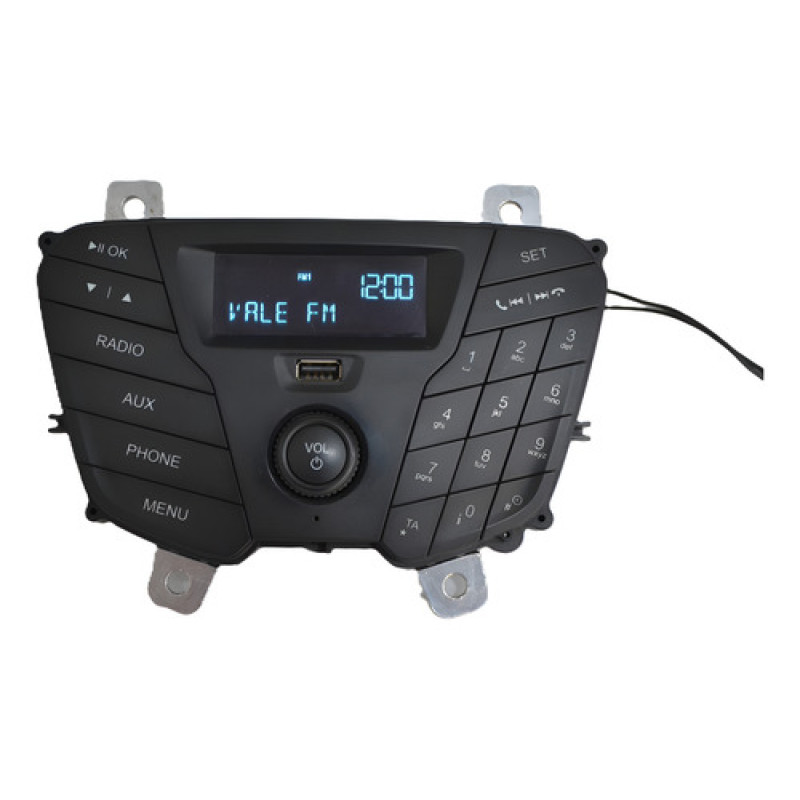 Frente Radio Aparelho Som C/usb New Fiesta 2013 Original Frente Radio Aparelho Som C/usb New Fiesta 2013 Original