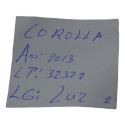 Luz Interna Central Traseira Teto Corolla 2013 Original