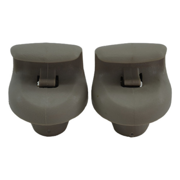 Par Presilha Suporte Quebra Sol Nissan Versa 2019 Original