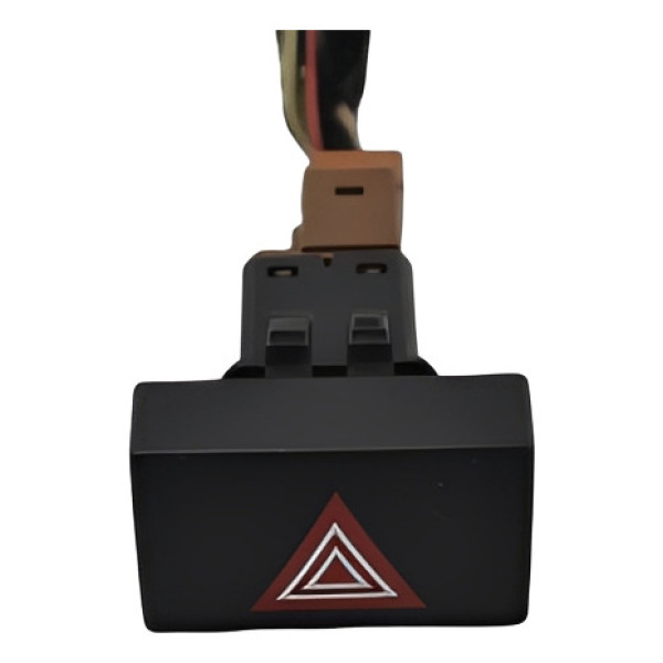 Botão Comando Pisca Alerta Painel Aircross 2014 Original Preto