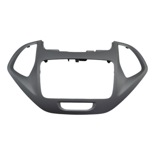 Moldura Radio Painel Central Ka 2019 Original Prateado