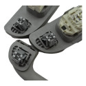 Kit 3 Puxador Alça Teto Pqp C/iluminação Compass 2022 Origin Cinza