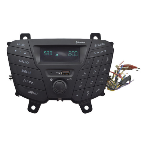 Frente Radio Bluetooth Ford Ka 2015 16 17 18 Original Preto