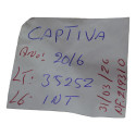 Entrada Conector Usb Console Captiva 2016 Suburban Original Cinza