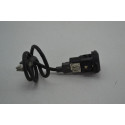 Entrada Conector Usb Auxiliar Citroen Aircross 2012 Original Preto