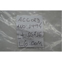 Comando Ar Condicionado Painel Honda Accord 1994 Original