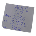 Friso Quattro Acabamento Painel Central Audi Q7 2016 Origina Prateado