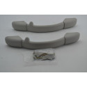 Par Puxador Alça Teto Pqp Citroen C3 2008 Original Cinza