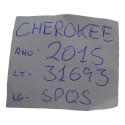 Presilha Suporte Quebra Sol Jeep Cherokee 2015 Original