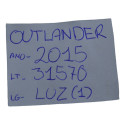 Luz Cortesia Teto Central Dianteira Outlander 2015 Original