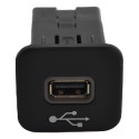 Entrada Conector Usb Fiat Argo Cronos 2023 Original - Preto