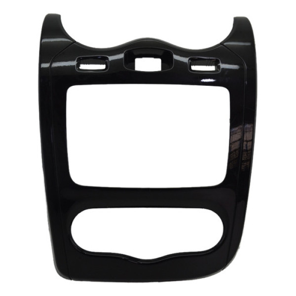 Moldura Radio Central Painel Sandero 2013 Original Preto