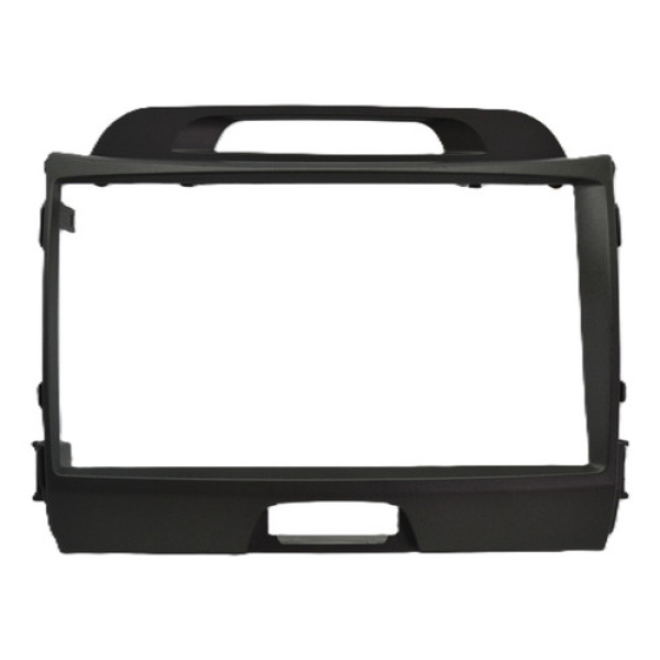 Moldura Radio Central Painel Sportage 2011 A 2015 Original Preto