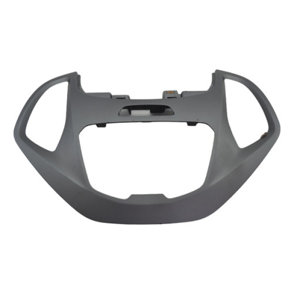 Moldura Radio Central Painel Ka 2015 Original Prateado