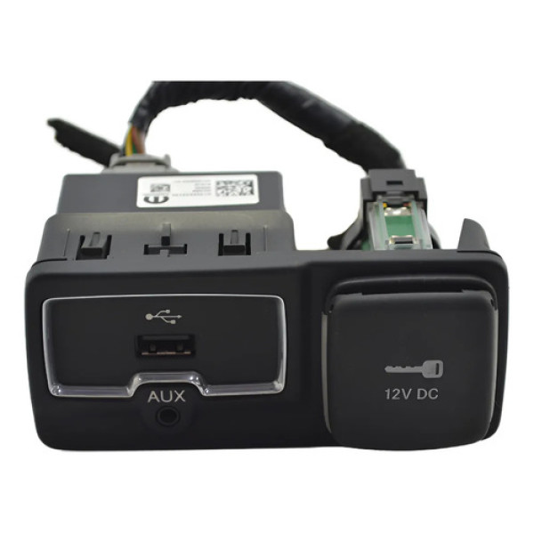 Entrada Conector Tomada Usb Auxiliar 12v Renegade Original Preto