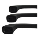 Kit 3 Puxador Alça Teto Pqp Sandero 2020 Logan Original Preto