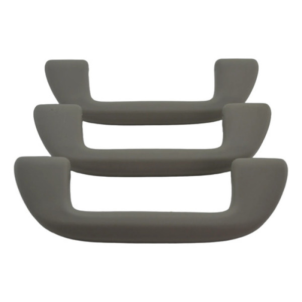 Kit 3 Puxador Alça Teto Pqp Hrv Hr-v 2020 Original Cinza