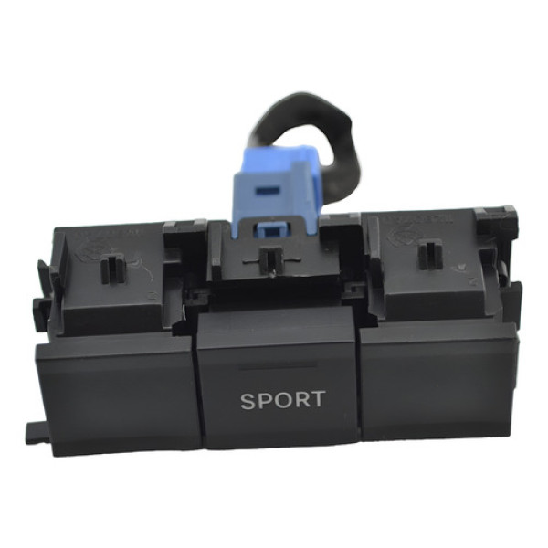 Botão Comando Sport Peugeot 208 2024 Original Preto