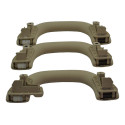 Kit 3 Puxador Alça Teto Pqp Volkswagen Tiguan 2010 Original Bege