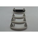 Kit Com 3 Pqp Alça Teto + Porta Oculos Punto 2013 Linea Orig