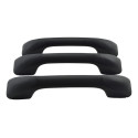 Kit 3 Puxador Alça Teto Pqp Duster 2013 Sandero Original Preto