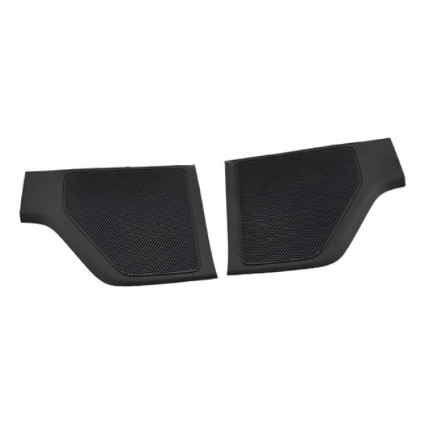 Par Tela Som Esquerda Direita Painel Gm S10 2021 Original Preto