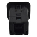 Entrada Conector Usb Fiat Cronos 2019 A 2023 Argo Original - Preto