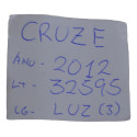 Luz Interna Porta Luvas Chevrolet Cruze 2012 Original