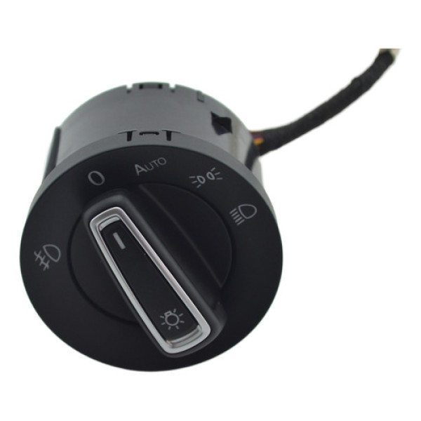Botão Chave Luz Farol Painel Volkswagen Polo 2018 Original