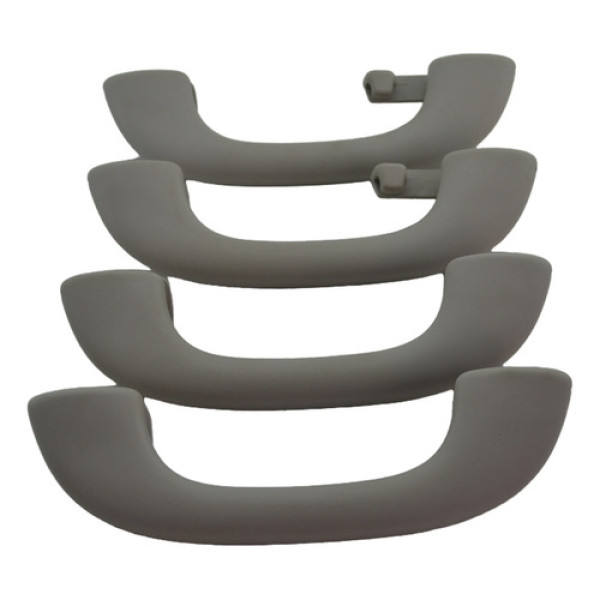 Kit 4 Puxador Alça Teto Pqp Peugeot 308 2013 Original - Bege