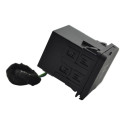 Tomada Energia 150w 127v Console Commander 2022 Original Preto