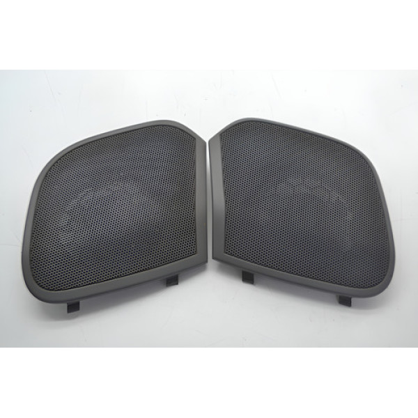 Par Tela Alto Falante Som Painel Fiat Ducato 2014 Original Cinza-escuro Par Tela Alto Falante Som Painel Fiat Ducato 2014 Original Cinza-escuro