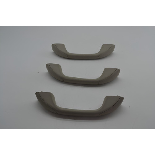 Kit 3 Puxador Alça Teto Pqp Renault Sandero 2013 Original Original