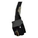 Entrada Conector Usb Com Chicote Jeep Compass 2018 Original - Preto