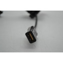 Entrada Conector Usb C/chicote Console Civic 2014 Original Preto