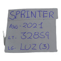 Luz Teto Interna Cortesia Mercedes Sprinter 2021 Original