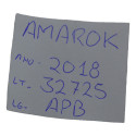 Apoio Encosto Braço Console Volkswagen Amarok 2018 Original Preto
