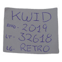 Espelho Retrovisor Interno Renault Kwid 2019 Original