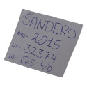 Quebra Sol Lado Direito Passageiro Sandero 2015 Original